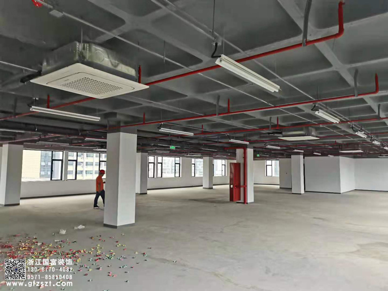 恭祝杭州西湖區華星科技大廈展廳裝修開工大吉