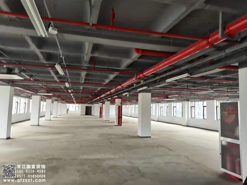 恭祝杭州西湖區華星科技大廈展廳裝修開工大吉