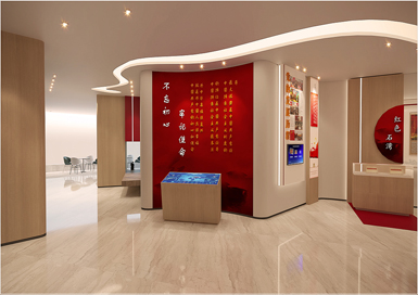 杭州余杭區(qū)黨建展廳裝修設(shè)計(jì)效果圖